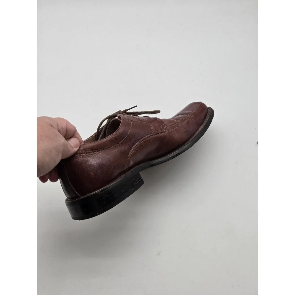 Fratelli Select Shoes Mens Size 10‎ Brown Leather Dress Oxford Square Toe